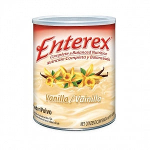 Victus Enterex Diabetic Beverages - Enterex Powder Supplement, Vanilla, 400 g. Can - 12000