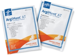 Medline ArgiMent AT Powder - ArgiMent AT Drink Mix Powder, Oragne Crème Flavor, 42.75 g Packet - NNI11220