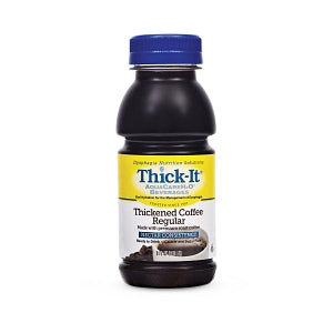 Kent Precision Foods Group, Inc. Thick-It AquaCareH20 Pre-Thickened Coffee - Thick-It Thickened Coffee, Nectar, 8 oz. Bottle - 8467