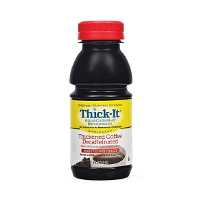 Kent Precision Foods Group, Inc. Thick-It AquaCareH20 Pre-Thickened Coffee - Thick-It Thickened Decaf Coffee, Honey, 8 oz. Bottle - 8473