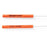 Medline Quick Clear Wand Feeding Tube Clog Remover - Quick Clear Wand, Orange, 18 Fr -24 Fr x 21.5 cm - ENT922