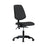 Ecom Seating Vinyl Medium Back Chairs - Vinyl Medium Back Chair, Black, Chrome Base, Foot Ring, Casters - VMBCH-MB-RG-T0-A0-CF-RC-8540