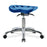 E Com Seatings Polyurethane Tractor Stools - POLY TRACT DH SO - CH BASE, CSTRS, BLUE - PTDHSO-CR-CC-BLU