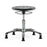 E Com Seating Huron Class 10 Clean Room Desk-Height Stools - Huron Class 10 Desk-Height Chair, Polyurethane, Glides, Black - CLR-IPDHSO-CR-RG-BLK