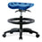 E Com Seatings Polyurethane Tractor Stools - POLY TRACT MB SO - FT RING, CSTRS, BLUE - PTMBSO-RG-BF-RC-BLU