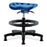 E Com Seatings Polyurethane Tractor Stools - POLY TRACT MB SO - FT RING, GLDS, BLUE - PTMBSO-RG-BF-RG-BLU