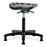 E Com Seatings Polyurethane Tractor Stools - POLY TRACT MB SO - BLK BASE, GLDS, BLK - PTMBSO-RG-NF-RG-BLK