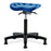 E Com Seatings Polyurethane Tractor Stools - POLY TRACT MB SO - BLK BASE, GLDS, BLUE - PTMBSO-RG-NF-RG-BLU