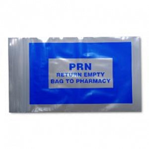 Elkay PRN Seal Top Reclosable Bag - BAG, RECLOS ZIP, BLUE PRN, 2MIL, 3X5, 1000/CS - F20305STPRN