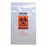 Elkay Plastics Reclosable 3-Wall Specimen Transfer Bags - Specimen Transfer Bag Printed with STAT, 3-Wall, Clear, 2 mil Thickness, 6 x 6 - LAB20606STAT