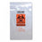 Elkay Plastics Reclosable 3-Wall Specimen Transfer Bags - Specimen Transfer Bag Printed with STAT, 3-Wall, Clear, 2 mil Thickness, 6 x 9 - LAB20609STAT