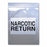 Elkay Plastics Reclosable Seal Top Narcotic Return Bag - BAG, RECLOS, NARCO RETU, 2MIL, 6.5X8, 1000/CS - F206508NAR