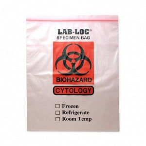 Elkay Lab 2-Wall Tmpr Evidnt Bag - BAG, BIOHAZ, RECLOS, 2MIL, 12X15, CYT, 1000/CS - LAB221215CYT