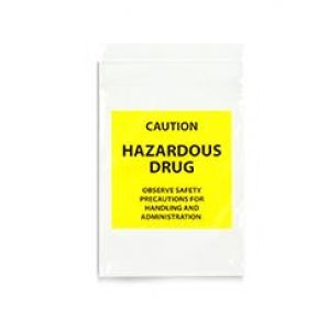 Elkay Plastics Hazardous Drug Bags - Hazardous Drug Bag, 4-Mil Thick, 4" x 6" - F40406HDB