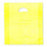 Elkay Plastics HDPE Merchandise Bags with Die-Cut Handles - BAG, MERCHANDISE, 0.7MIL, 16X4X24, YELLOW - CH24YE