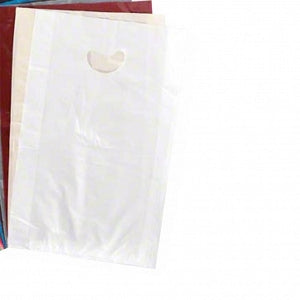 Elkay Plastics HDPE Merchandise Bags with Die-Cut Handles - BAG, MERCH, DIE CUT HANDLE, 16X4X24", 7MIL - CH24