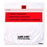 Elkay Plastics Lab Loc Biohazard Specimen Bags - Lab Loc Resealable Specimen Bag with Removable Biohazard Symbol, 3-Wall Construction, 12" x 15", Clear - LABZ1215B