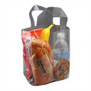 Elkay Plastics Fast Take Soft Loop Handle Retail Bags - RETAIL BAG, 6.75X4.75X8.5, 3MIL, HANDLE - TO6484