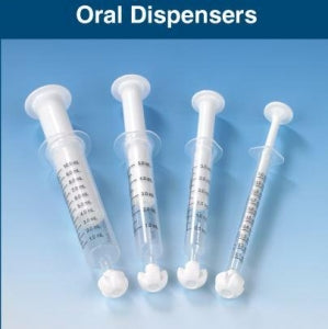 EPS Inc Medi-Dose Oral Dispensers - EPS Oral Dispenser, Clear, 1 mL - OD-1C