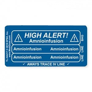 EPS Line Tracing Labels - Line-Tracing Amnioinfusion - TL-HA217