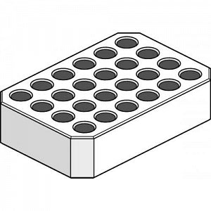 Eppendorf North America IsoRack Adapters - CENRTI ACCES, ADAPTER F / ISORACK 24X0.5ML - 022638980