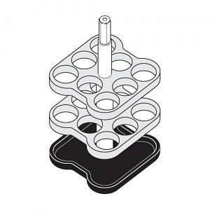 Eppendorf Centrifuge Adapters for Rotor A-4-38 - CENRTI ACCES, ADAPTER 8X9ML F / A-4-38 RECT - 022639340