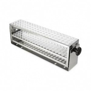 Eppendorf Stainless Steel Test Tube Rack - Stainless Steel Test Tube Rack, Accommodates 30 Tubes with 18 - 21 dia. - M1289-0400