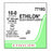 Ethicon Ethilon Nylon Sutures - SUTURE, ETHILON, MONO, BLK, 10/0, 12, TG140, VA - 7718G