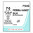 Ethicon Perma-Hand Black Silk Sutures - SUTURE, PERMA-HAND, BLK, 7/0, 18, TG140-8, VA - 7733G