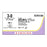 Ethicon Vicryl Plus Coated Polyglactin 910 Sutures - SUTURE, VICRYL PLUS 3-0 UND BR 27, VA - VCP215H