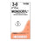 Ethicon Monocryl Plus Undyed Poliglecaprone 25 Sutures - SUTURE, 3/0 27 MONOCRYL UND MONO, VA - Y416H