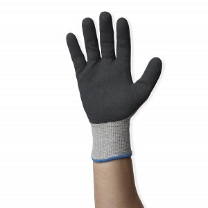 Medline EQPT Cut Level A4 Industrial Gloves - 13 Gauge EQPT Cut Level A4 Nitrile Dip Industrial Gloves, Size XL - EQNC41310