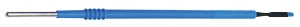 Medline Blue Silk Nonstick, PTFE-Coated Electrodes - Blue Silk Blade Electrode, PTFE-Insulated Coated, 6" - ES0014M