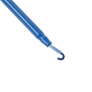 Medline Laparoscopic Electrodes - 34.4 cm Laparoscopic Electrode, Wire J Hook Tip, Stainless Steel with PTFE Coating - ESLAP5A