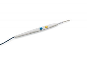 Medline Vega Series Standard Stainless Steel Tip - Sterile Cautery Pencil, Stainless Steel Tip, Pushbutton - ESPB3000