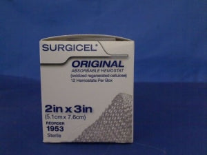 Ethicon Surgicel Absorbable Hemostat - Sterile Surgicel Absorbable Hemostat, 2" x 14" - 1951