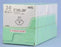 Ethicon Reverse Cutting Ethilon Sutures - Black Ethilon 3-0 X-1 18" Suture - 642G