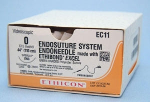 Ethicon Ethibond Excel Suture Needles - Tapercut Endoneedle, Size 0, 110 cm, 24 mm - EC11