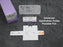 Ethicon Reverse Cutting VICRYL Absorbable Sutures - Coated VICRYL Absorbable Suture, Violet Braided, C-3 Needle, Size 5/0, 18" - J385H