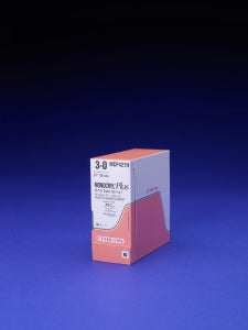 Ethicon Reverse Cut Monocryl Plus Antibacterial Absorbable Sutures - Monocryl Plus Reverse-Cut Antibacterial Absorbable Sutures, CP-1 Needle, Undyed, Size 2-0, 27"L - MCP266H