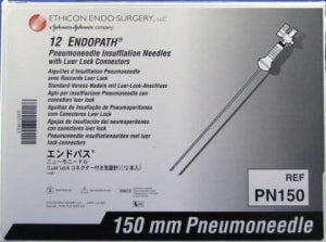 Ethicon Insufflation Needles - Insufflation Needle, Endopath, 14G, 15 cm - PN150