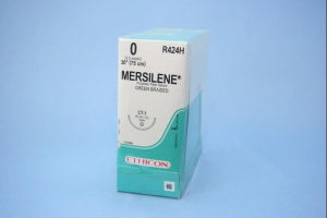 Ethicon Taper Point Mersilene Sutures - Mersilene Suture, 30", Green, CT-1 Needle, Size 0 - R424H