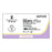 Ethicon Coated Vicryl Plus Antibacterial Suture (Polyglactin 910) - Coated Vicryl Plus Suture, 0, 8-18 VCP - VCP727D