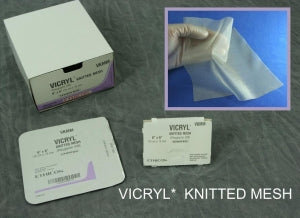 Ethicon Vicryl Woven Mesh - Vicryl Mesh, Knitted, 12" x 12" - VKML