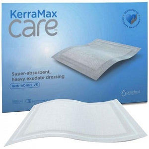 Crawford Healthcare KerraMax Care Superabsorbent Dressings - KerraMax Care Dressing, 6" x 6", Gentle - PRD500-1175