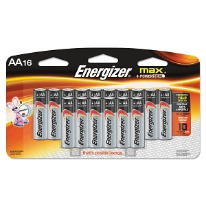 Energizer Max Alkaline Batteries - Energizer Max Alkaline Batteries, AA - E91LP16