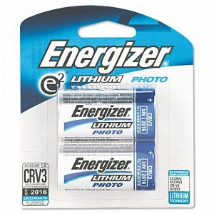 Eveready Energizer Lithium Photo Batteries - CRV3 Lithium Photo Battery, 3V - ELCRV3BP2