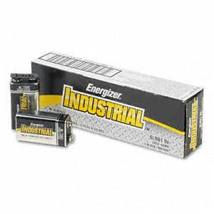 Eveready Energizer Industrial Alkaline Batteries - Energizer Industrial Alkaline Batteries, 9V - EN22