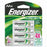 Evergizer Battery Rechargeable Energizer Batteries - NiMH Rechargeable AA Batteries, 1.2V - NH15BP-4