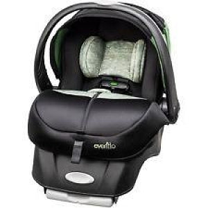 Evenflo Company Embrace Deluxe Infant Car Seats - Embrace Car Seat with SensorSafe, Peridot - 31511796